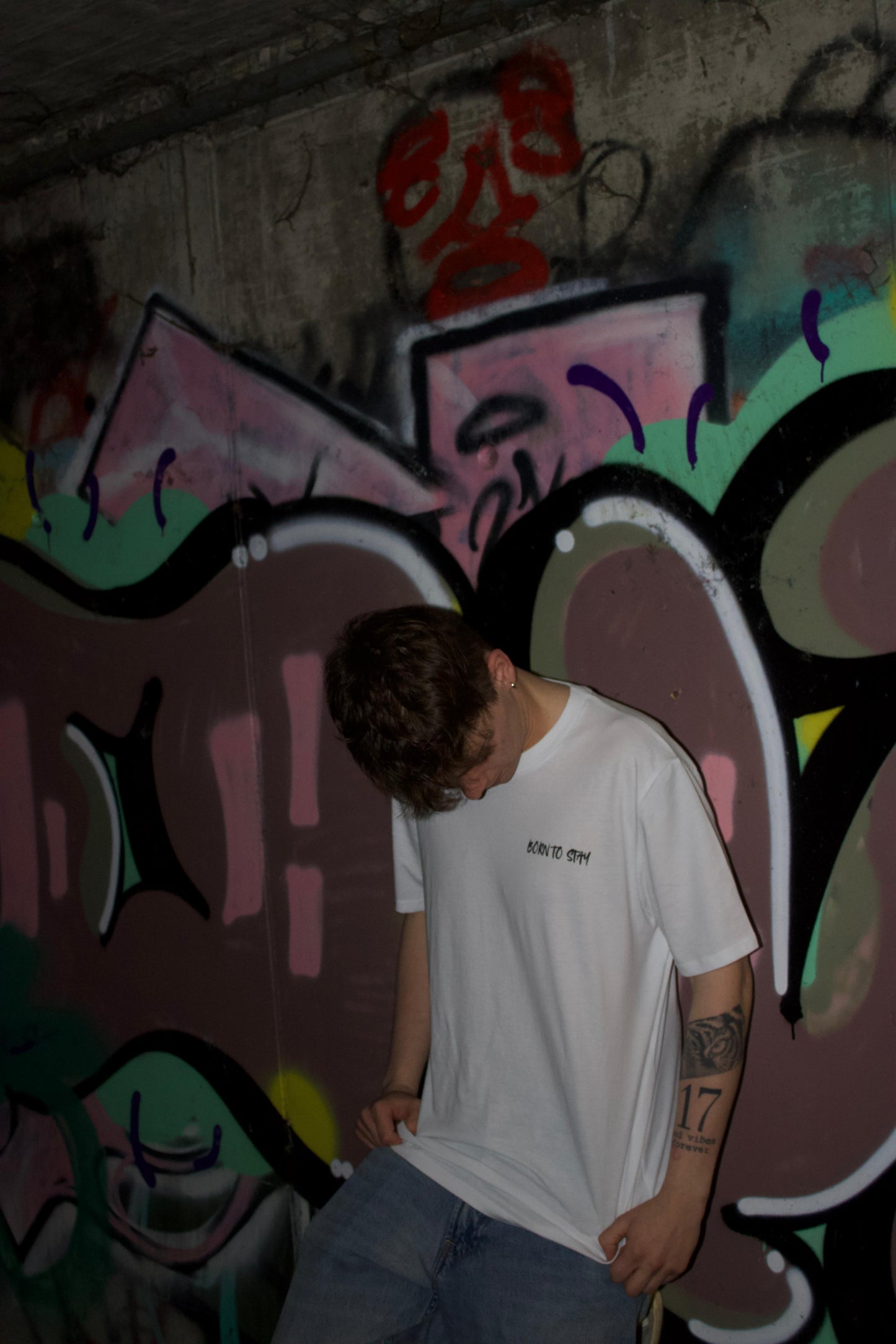 "B2S Basic" White Tee